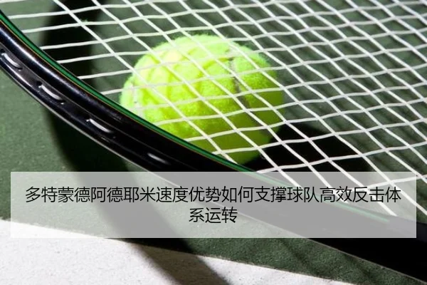 多特蒙德阿德耶米速度优势如何支撑球队高效反击体系运转